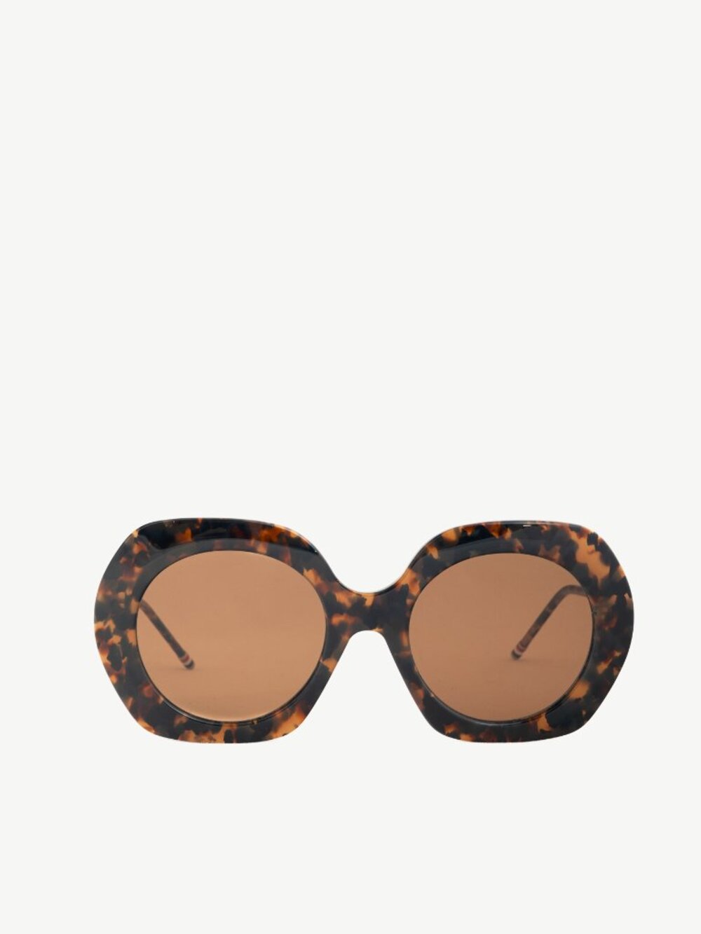 Thom Browne TBS509 Square Tokyo Tortoise Sunglasses - Picture 2 of 8